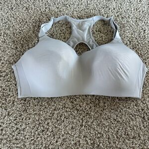 Gray Sports Bra
